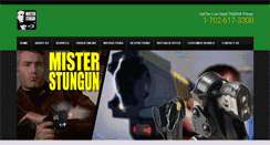 Desktop Screenshot of mrstungun.com